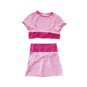 Strawberry shortcake picnic co-ord set by Isaac Mizarhi FREE GIFT